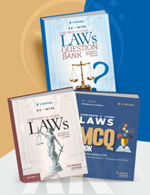 CA Inter Corporate & Other Laws (Question Bank + Main Book + MCQ) book set by CA Karan Kumar